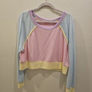 Sugar Thrillz Lavender and Pink Top